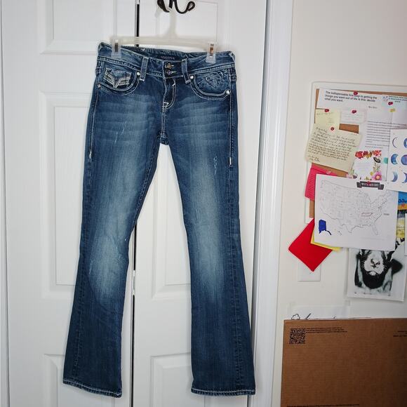 Vigoss The New York Slim Bootcut Jeans Sz 5/6 - Picture 3 of 10